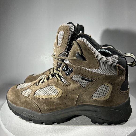 Vasque Boys Youth Size 6 M Hiking Boots Breeze Waterproof Walking Trail Gray Hi - Picture 1 of 14